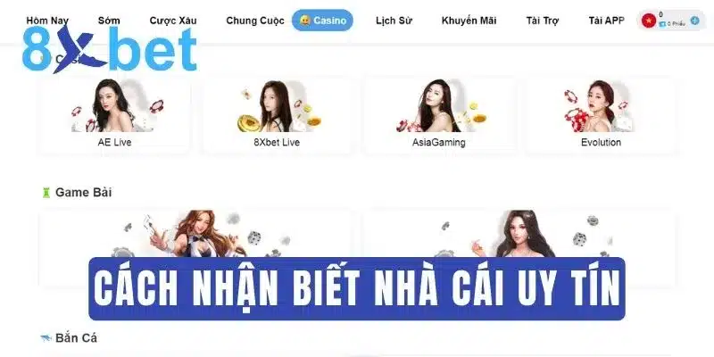 Dấu hiệu nhận biết uy tín, chất lượng của nhà cái là gì